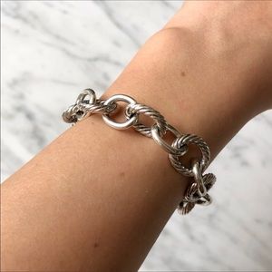 Authentic David Yurman oval link bracelet